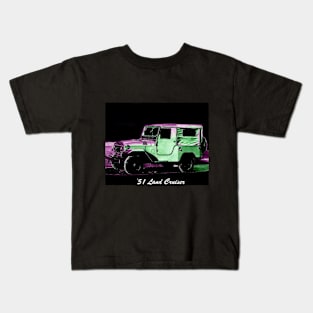 '51 Landcruiser Classic Car Kids T-Shirt